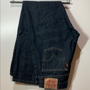 Levi’s 514 Slim Straight Dark Jeans 34x32